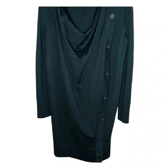 COS Green Long Sleeve Sweater Dress Size Small - Picture 3 of 9